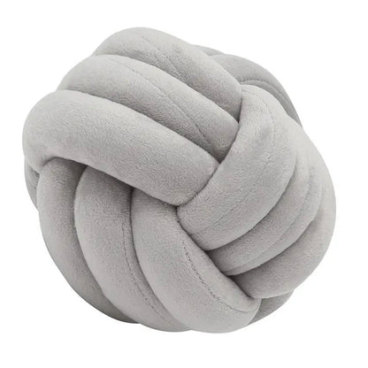 Knot Ball Handmade Throw Pillow