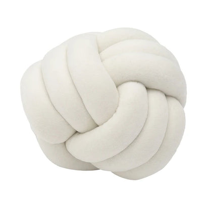 Knot Ball Handmade Throw Pillow